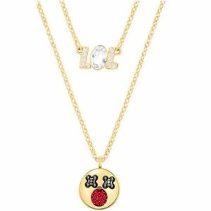 Swarovski Humorist LOL Emoji Necklaces